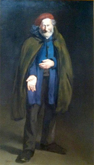 Edouard Manet. Beggar with Duffle Coat